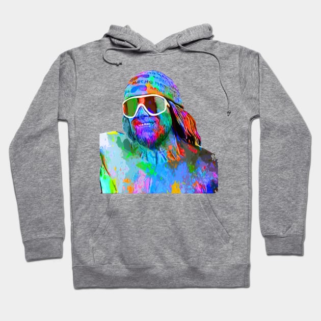 Randy savage//Rainbow Color Hoodie by erd's